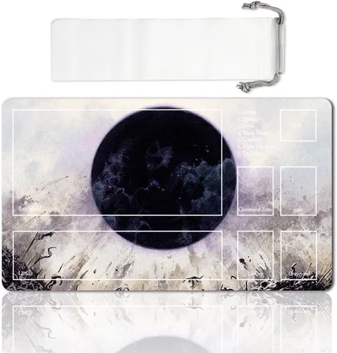 Miniatura 10 de Juego de mesa MTG Playmat Games Tamaño 60X35 cm CCG Compatible para TCG RPG CCG Play Mats (Ajani Steadfast-Zone)