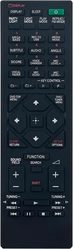 RMT-AM420U RMTAM420U Control remoto apto para sistema estéreo de audio Sony MHC-V21D MHC-V41D MHC-V71D MHC-V42D MHC-V72D HCD-M60D HCD-M80D MHC-M60D