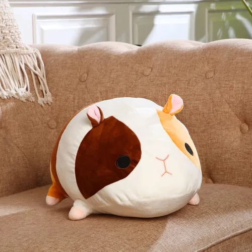 Miniatura 3 de Sosation Peluche de conejillo de indias, muñeca de felpa de 16 pulgadas, figura de juguete, almohada suave, regalo de cumpleaños para familiares