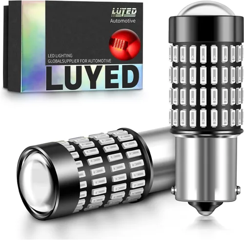 Miniatura 18 de 2 X 1700, luces extremadamente brillantes 1157 4014 102-EX, conjunto de chips, foco 7528 led 1157 2057 2357, de xenón, blanco