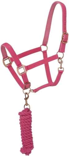 Miniatura 8 de Tough 1 Tough-1 Cabestro (halter) acolchado de neopreno con hebillas estilo antiguas, incluye correa de guía