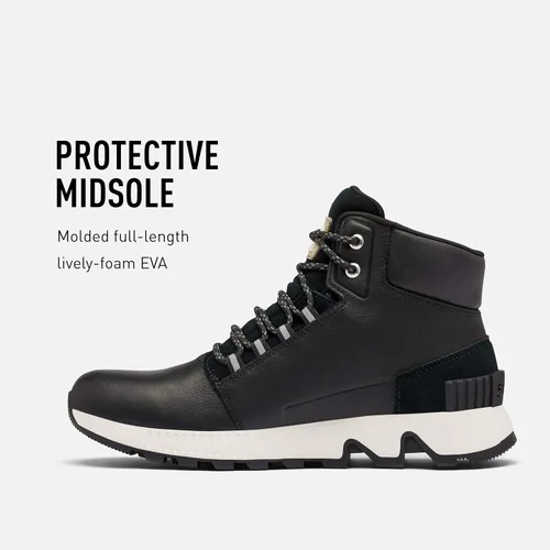 Miniatura 4 de Sorel Tenis impermeables Mac Hill Mid LTR para hombre, Nieve