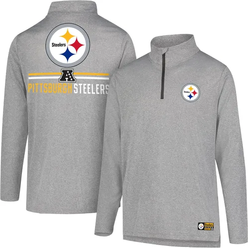 Miniatura 60 de Ultra Game Men's NFL Official Super Soft Quarter Zip Long Sleeve T-Shirt