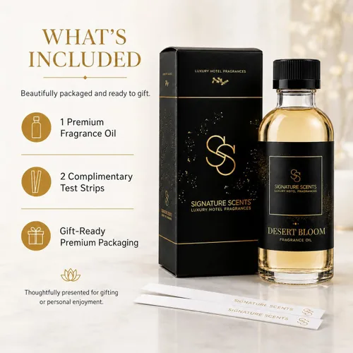 Miniatura 7 de Signature Scents: Aceites aromáticos inspirados en hoteles de lujo para difusores (4.05 onzas líquidas, flor del desierto)
