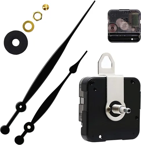 Miniatura 7 de TIKROUND Youngtown 12888 - Piezas de reemplazo para movimiento de reloj de cuarzo de alto torque con manecillas de pala largas de 12.3 pulgadas