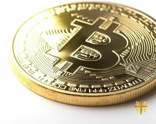 Miniatura 4 de Recuerdo de moneda Bitcoin con monedero, colección física de Bitcoin, Bitcoin chapado en oro para conmemoración, moneda criptográfica BTC