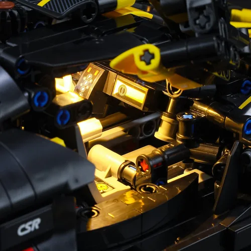 Miniatura 8 de BRIKSMAX Kit de iluminación LED para LEGO-42151 Bugatti Bolide - Compatible con el modelo de bloques de construcción Lego Technic - No incluye juego