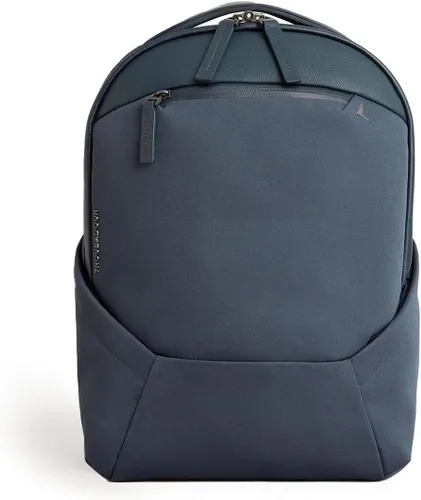 Mochila para portátil Troubadour Apex Compact 16L de alta calidad - Ergonómica y resistente al agua - Diseñada para trabajo y viajes - Azul marino,