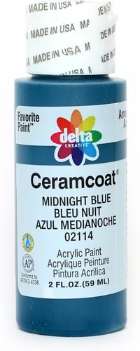 Miniatura 163 de Delta Creative Ceramcoat - Pintura acrílica en varios colores (2 onzas), 2436, carbón