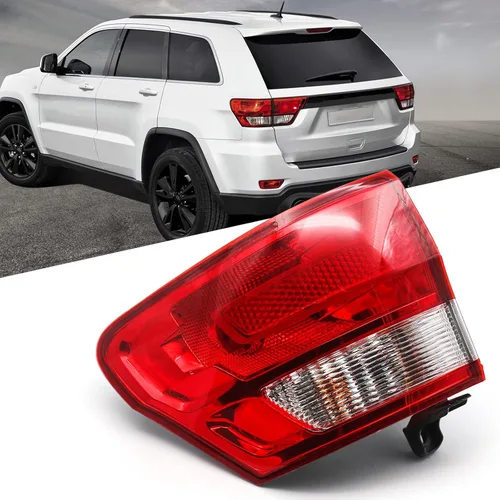 Miniatura 7 de Huray Luz trasera exterior para Jeep Grand Cherokee 2011-2013 reemplazo de lámpara trasera estilo OE lado del pasajero RH (lado del pasajero)