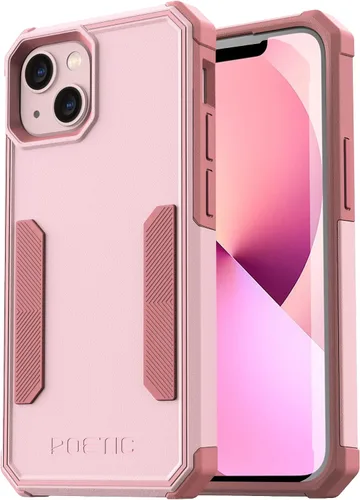Miniatura 10 de Poetic Neon Series - Funda diseñada para iPhone 13 Mini, doble capa, resistente, resistente, ligera, delgada, a prueba de golpes, funda protectora