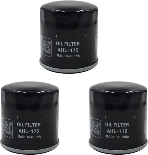 Miniatura 9 de AHL Filtro de aceite para motocicletas Indian & Harley-Davidson, fibras sintéticas y acero, estilo clásico y vintage, 1 paquete, M16 x 1.5, ajuste