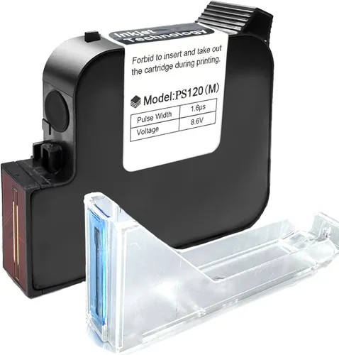 Miniatura 9 de Phezer Cartucho de tinta solvente de secado rápido original de repuesto PS100 impresora de inyección de tinta portátil y mini impresora de inyección