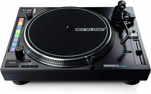 Miniatura 3 de Reloop Professional Sistema de tocadiscos con transmisión por correa RP-1000-MK2, Negro