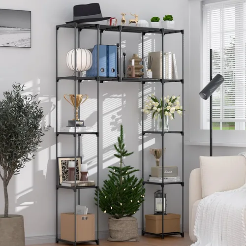 Miniatura 5 de PPN Gabinete de almacenamiento sobre el inodoro, organizador de baño premium y estantes de almacenamiento para espacios pequeños