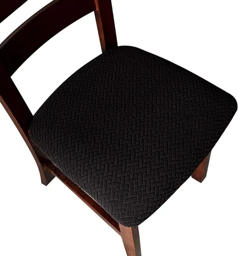 Miniatura 11 de Genina Fundas de asiento impermeables para sillas de comedor, fundas de asiento de silla de comedor, fundas de asiento de cocina, fundas de asiento