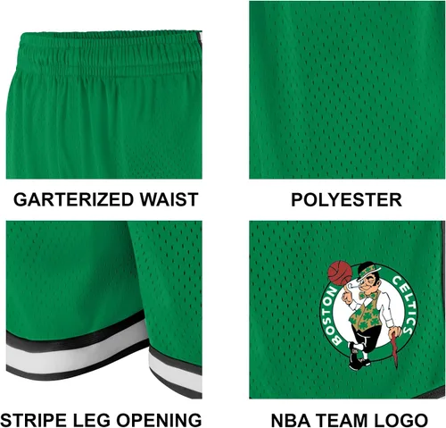 Miniatura 5 de Ultra Game Pantalones cortos de baloncesto de malla de aire supremamente suaves oficiales de la NBA para hombre, ajuste clásico