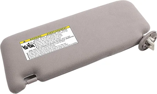 Miniatura 3 de Ezzy Auto Visera solar gris claro para lado derecho del pasajero para Toyota Venza con techo corredizo 2009, 2010, 2011, 2012, 2013, 2014, 2015