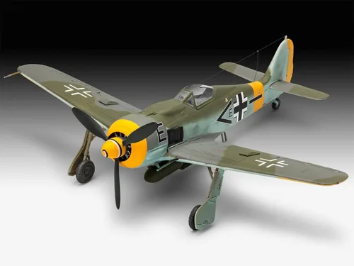 Miniatura 3 de Revell Set de modelos 63898 Focke Wulf Fw190 F-8 1:72 Escala 1:72 sin construir/sin pintar Kit de modelo de plástico con pegamento profesional