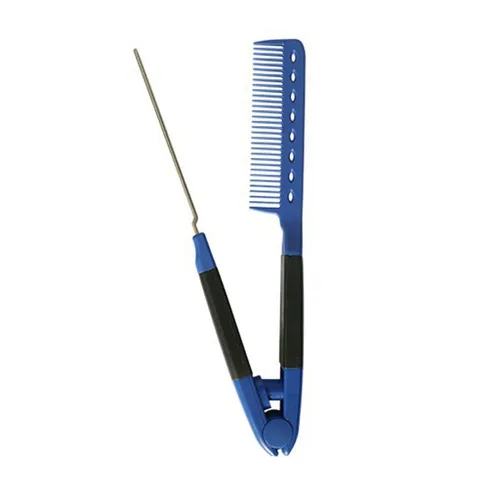 Miniatura 7 de Peine para alisar el cabello para el hogar, cepillo para alisar el cabello, peine de separación rápido para mujeres
