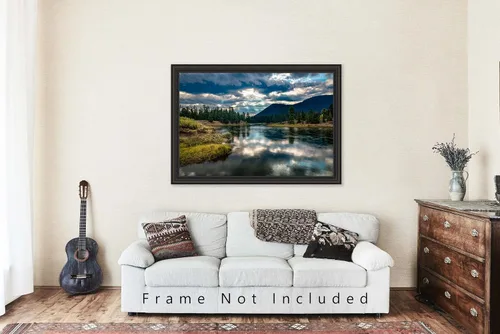 Miniatura 5 de Rocky Mountain Photography Print (Not Framed) Picture of Peaceful Morning Along Snake River in Grand Teton National Park Wyoming Nature Wall Art