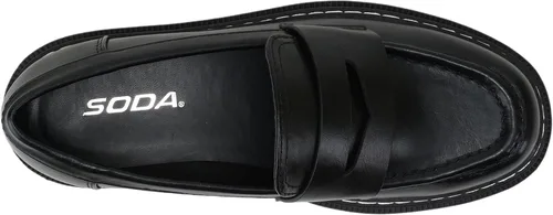 Miniatura 5 de Soda "Eureka" Mocasines con plataforma para mujer, suela con detalle cosido