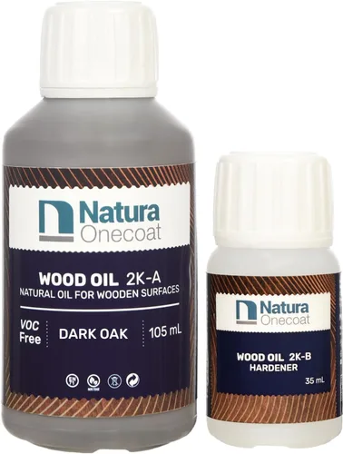 Miniatura 36 de Aceite Tinte para Madera - 769 pies² - 1.3 L, Transparente – Acabado de Madera para Muebles de Interior y Pisos - Aceite de Linaza para Madera