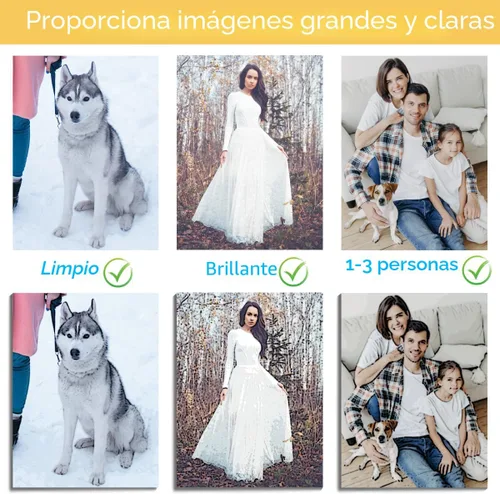 Miniatura 3 de Pintura personalizada por números, pintura personalizada por números para principiantes, pintura al óleo de lienzo para hacer tu foto, juego