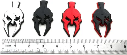 Miniatura 5 de 1 unidad de emblemas personalizados Gladiator 3D, insignias adhesivas para guardabarros, lado derecho e izquierdo, reemplazo para Jeep Gladiator JL