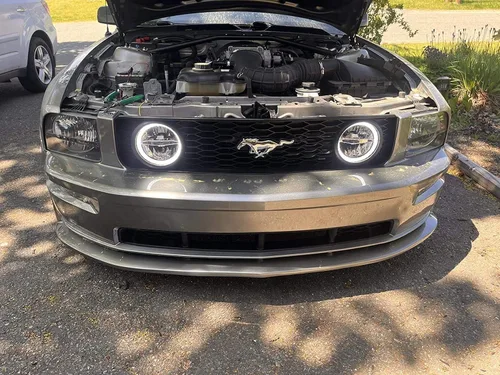Miniatura 3 de iJDMTOY Reemplazo de lámpara antiniebla de conducción de alta potencia de 30 W, estilo de carreras de rally de carreras, con anillo de halo LED