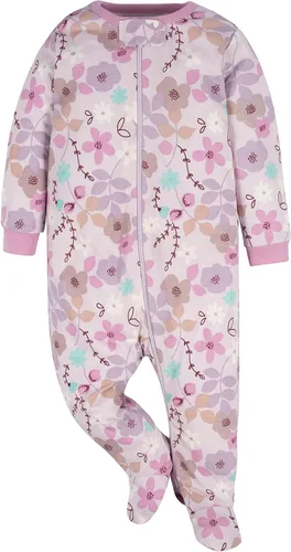 Miniatura 3 de Gerber baby-girls 4 Pack Sleep 'N Play Footie