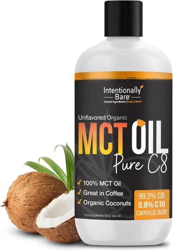Miniatura 2 de Cápsulas de aceite MCT y paquete de aceite MCT puro C8.