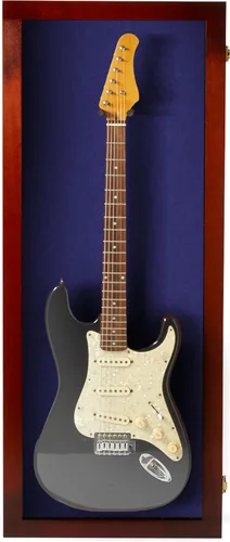 Miniatura 14 de PENNZONI Vitrina para guitarra eléctrica, estuche acrílico para guitarra eléctrica, soporte de pared, estuche de pared para guitarra hecha de marco