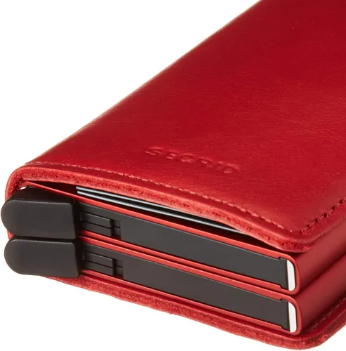 Miniatura 2 de Secrid - Cartera doble de piel auténtica con protección RFID, capacidad para 16 tarjetas