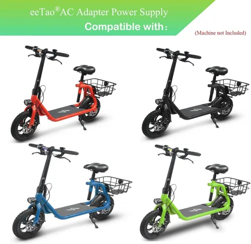 Miniatura 2 de Cargador adaptador de 42 V CA/CC compatible con Phantomgogo Commuter R1 eléctrico 450 W 36 V 8.0 Ah 36 V CC 8 Ah 37 V 7.5 Ah batería de iones