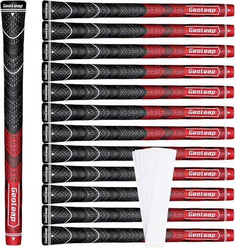 Miniatura 14 de Geoleap Golf Grips Set of 13- Grips with Tapes and Grips with All Repair Kits for Choice,Hybrid Golf Club Grips All Weather Contral, High Feedback &