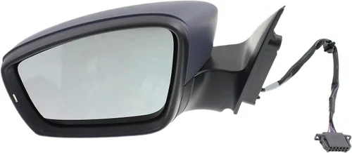 Kool Vue - Espejo calefactable para el lado del conductor para Volkswagen Jetta 2011-2018 con luz de señal; sin memoria y monitor de punto ciego,