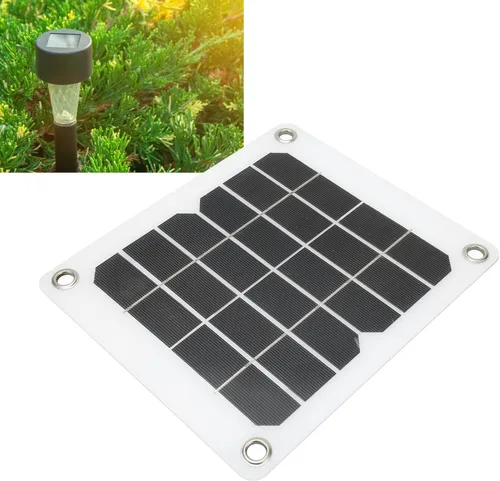 Miniatura 6 de Kit de panel solar, cargador de energía monocristalino de 20 vatios y 5 voltios, panel solar portátil USB, ahorro de energía, para estación