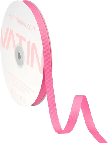 Miniatura 205 de Vatin - Rollo de cinta de grogrén, rollos de 25-50 yardas, perfecto para decoración de bodas, coronas, baby showers, envolturas de paquete de regalo