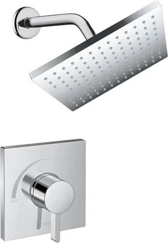 Miniatura 6 de hansgrohe Vernis Blend 04959820 - Juego de ducha de 1.75 GPM, 1 pulverizador, acabado de ducha completo en níquel cepillado, 04959820