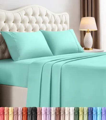 Miniatura 37 de Utopia Bedding - Juego de sábanas de microfibra cepillada, resistente al encogimiento y a la decoloración, de fácil cuidado, 3 piezas, tamaño Beige