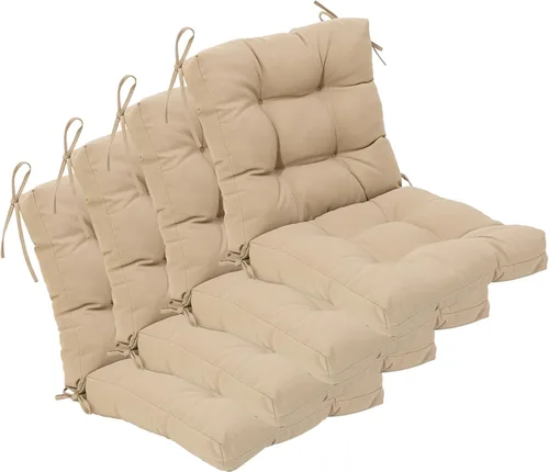 Miniatura 49 de QILLOWAY - Cojín o respaldo para asiento de exterior, cojín de repuesto, primavera/verano, Moderno, Beige
