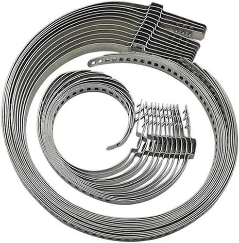 Kit de abrazaderas de arranque CV – Abrazaderas de crimpado de junta de eje ajustable universal de acero inoxidable para arranque de eje de