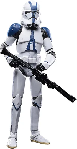 STAR WARS Hasbro The Vintage Collection Clone Trooper (501st Legion) Juguete, figura de acción de The Clone Wars a escala de 3.75 pulgadas, juguetes
