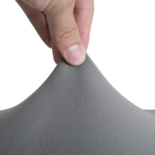 Miniatura 4 de Amazon Basics - Juego de 4 fundas para sillas de comedor o cocina, Parson/Dining, fundas elásticas y lavables, protectores removibles para sillas
