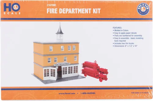 Miniatura 10 de Kit de construcción de departamento de fuego a escala Lionel HO