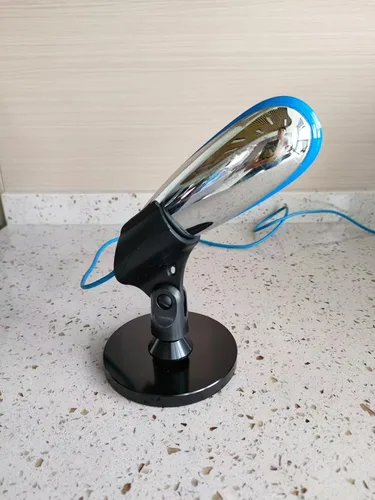 Miniatura 3 de Escritorio de soporte de micrófono flexible,Soporte de micrófono Broadcaster,Soporte de micrófono de cuello de cisne,Soporte de micrófono 5/8 sin