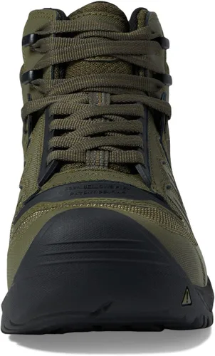 Miniatura 2 de KEEN Utility Botas de trabajo impermeables Reno de altura media con punta compuesta para hombre verde oliva/negro