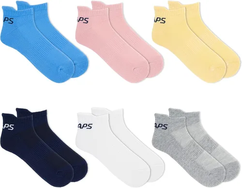 Miniatura 2 de Chaps Sport Cushioned Repreve Athletic Socks-6 Pair Pack-Breathable Front Mesh and Arch Support, Men's Shoe Size 6-12