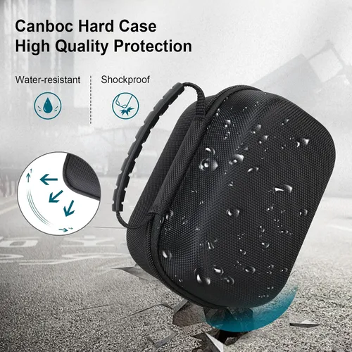Miniatura 5 de Canboc Funda de transporte para cámara digital sin espejo Sony ZV-E10/ZV-E1/ZV-E10 II APS-C lente intercambiable sin espejo, bolsa de cámara